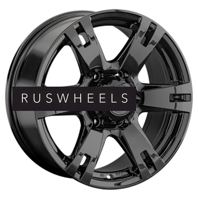 Диски LS 8x17/6x139,7 ET38 D100,1 182 BK (конус, Колпак+лого)