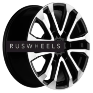 Диски Khomen Wheels 7,5x18/6x139,7 ET46 D67,1 KHW1805 (Pajero) Black-FP Диски Khomen Wheels 7,5x18/6x139,7 ET46 D67,1 KHW1805 (Pajero) Black-FP
