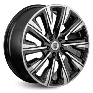 Диски КиК 7.5\R19 5*114.3 ET37 d66.6 Алмаз черный