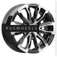 Диски КИК 7,5x18/6x139,7 ET38 D67,1 Меконг (КС959) Алмаз черный Диски КИК 7,5x18/6x139,7 ET38 D67,1 Меконг (КС959) Алмаз черный