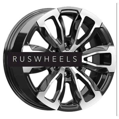 Диски КИК 7,5x18/6x139,7 ET38 D67,1 Меконг (КС959) Алмаз черный Диски КИК 7,5x18/6x139,7 ET38 D67,1 Меконг (КС959) Алмаз черный