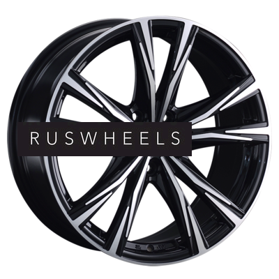 Диски Replay 8x18/5x114,3 ET45 D60,1 LX72 BKF (конус, C570)