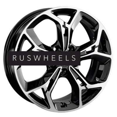 Диски Replay 7x17/5x108 ET40 D65,1 CHR95 BKF (конус, C570)