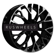 Диски Khomen Wheels 7x17/5x108 ET45 D60,1 KHW1718 (Chery Tiggo 8) Black-FP