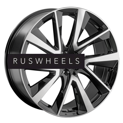 Диски Replay 9x21/5x108 ET38,5 D63,3 V29 BKF (конус, C645)