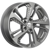 Диски СКАД 7,0\R18 5*114.3 ET53 d54.1 Графит