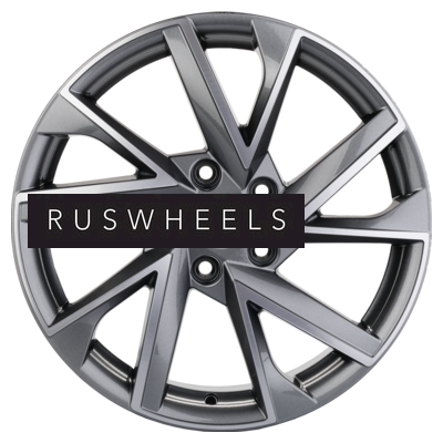 Диски Khomen Wheels 7x17/5x114,3 ET48,5 D67,1 KHW1714 (Sportage) Gray-FP Диски Khomen Wheels 7x17/5x114,3 ET48,5 D67,1 KHW1714 (Sportage) Gray-FP
