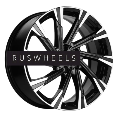 Диски Khomen Wheels 7,5x19/5x108 ET50,5 D63,4 KHW1901 (Volvo XC) Black-FP