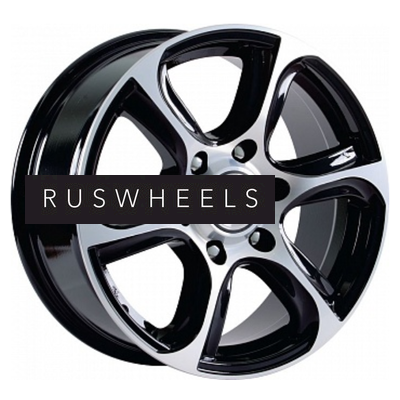 Диски СКАД 7,5x17/6x139,7 ET30 D67,1 Скала (КЛ104) Алмаз бархат