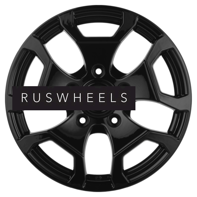 Диски Khomen Wheels 6,5x17/5x139,7 ET35 D98,5 KHW1725 (Niva 4x4) Black