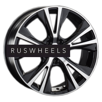 Диски Replay 7,5x18/5x114,3 ET35 D60,1 LX61 BKF (конус, C570)