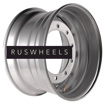 Грузовые диски Asterro 11,75x22,5/10x335 ET0 D281 M22 Silver (2244A) Прицеп (барабан. тормоз) 4 500 кг Грузовые диски Asterro 11,75x22,5/10x335 ET0 D281 M22 Silver (2244A) Прицеп (барабан. тормоз) 4 500 кг