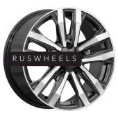 Диски КИК 8x18/5x150 ET60 D110,1 Мичиган (КС1107) Алмаз черный