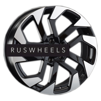 Диски Replay 7x17/5x114,3 ET35 D60,1 TY259 BKF (конус, C570)