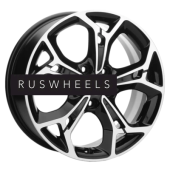 Диски Khomen Wheels 7x17/5x114,3 ET37 D66,5 KHW1702 (Jolion) Black-FP