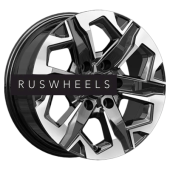 Диски КИК 7,5x17/6x139,7 ET42 D75,1 Тейт (КС1050) Алмаз черный Диски КИК 7,5x17/6x139,7 ET42 D75,1 Тейт (КС1050) Алмаз черный