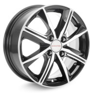 Диски КиК  Арнар  7,0\R16 5*112 ET45  d57,1  алмаз чёрный  [76055]  <С>