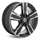 Диски КиК 6.5\R16 5*114.3 ET38 d67.1 алмаз чёрный