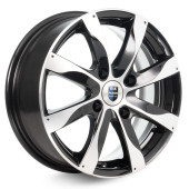 Диски КиК 6,0\R15 4*100 ET50 d60.1 Алмаз черный