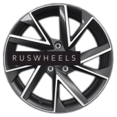 Диски Khomen Wheels 7x17/5x112 ET45 D57,1 KHW1714 (Karoq) Black-FP