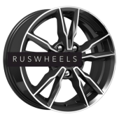 Диски iFree 6,5x16/5x112 ET46 D57,1 Икигай (КС865) Блэк Джек