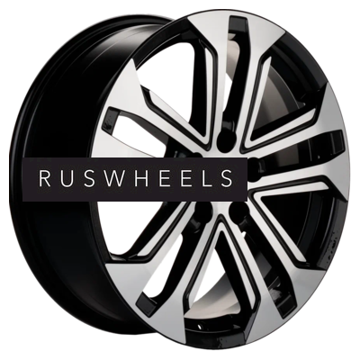 Диски Khomen Wheels 7x18/5x114,3 ET50 D54,1 KHW1803 (Coolray) Black-FP Диски Khomen Wheels 7x18/5x114,3 ET50 D54,1 KHW1803 (Coolray) Black-FP