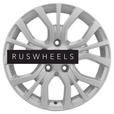 Диски Khomen Wheels 6,5x16/5x114,3 ET41 D67,1 KHW1608 (Kia) F-Silver Диски Khomen Wheels 6,5x16/5x114,3 ET41 D67,1 KHW1608 (Kia) F-Silver