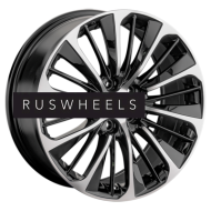 Диски Replay 8x20/5x114,3 ET30 D60,1 LX141 BKF (конус, C570)