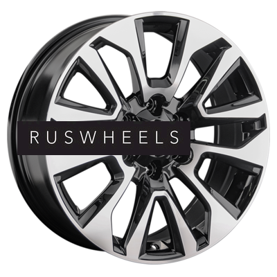 Диски Replay 7,5x19/6x139,7 ET25 D106,1 TY447 BKF (конус)