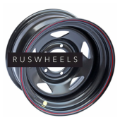 Диски Off-Road Wheels 8x15/5x139,7 ET-19 D110 УАЗ (треуг.) Черный