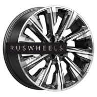 Диски КИК 7,5x19/5x108 ET36 D65,1 Галего (КС1039) Алмаз черный Диски КИК 7,5x19/5x108 ET36 D65,1 Галего (КС1039) Алмаз черный